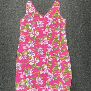 Jones New York 16W Floral Dress Spring Summer Fall